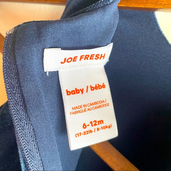 Joe Fresh Navy Blue Dress - Picture 5 of 6